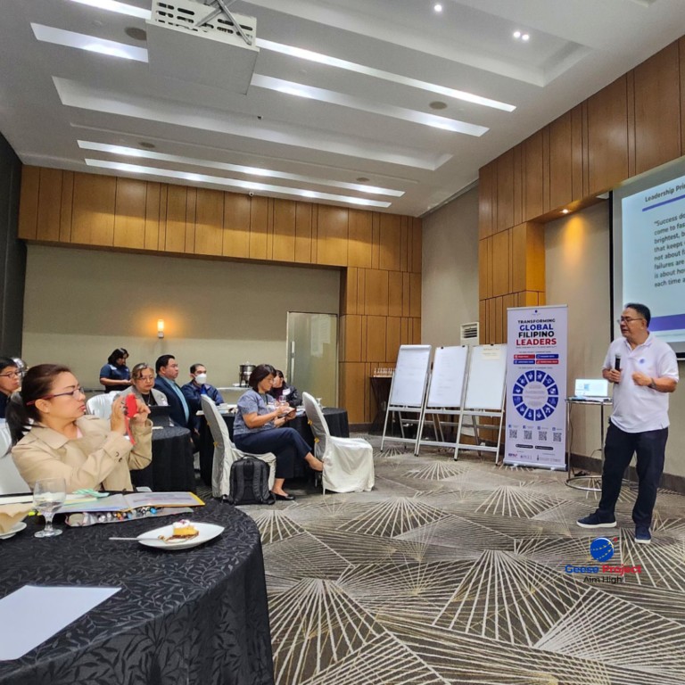 Richard M. Caballero leading an in-person corporate workshop session