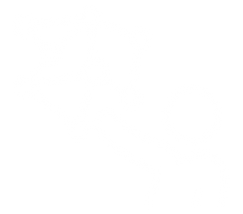 Icon of a person reaching toward a connected neural network graph, representing generative AI